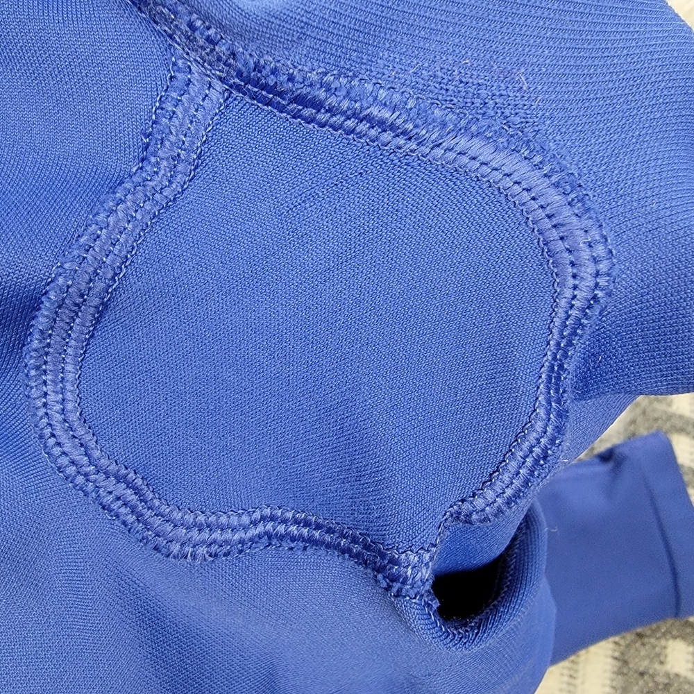 🌞Lululemon Zone In Crop Seamless Leggings Sapphire Blue - Picture 14 of 14